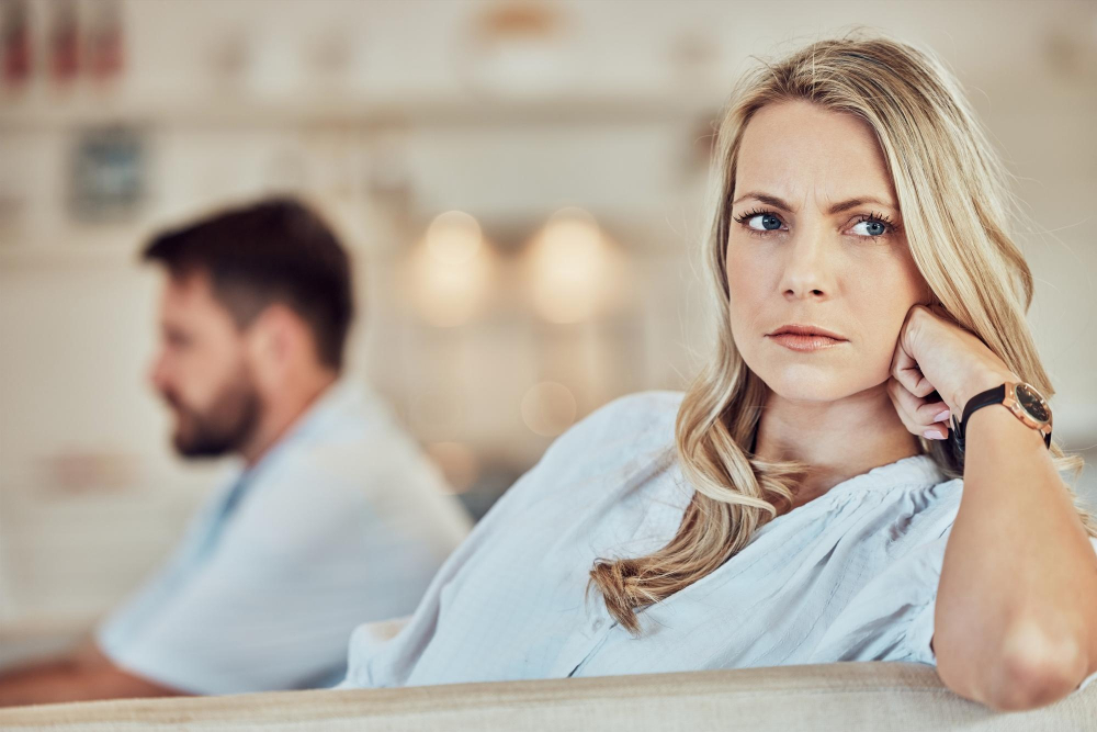 woman-sad-angry-fight-couple-with-problem-divorce-crisis-conflict-home-face-female-person-ignoring-partner-argument-marriage-failure-stress-frustrated-break-up
