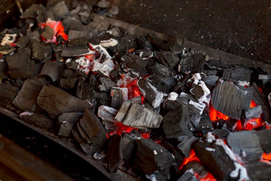 grill-with-hot-charcoal